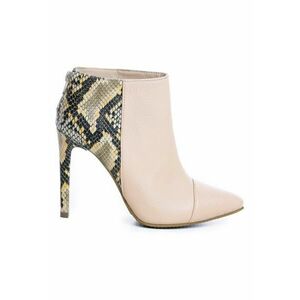 Botine dama Piele Naturala Nude Emotion imagine