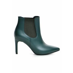 Botine dama All Day Verde Piele Naturala imagine