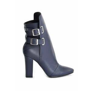 Ghete dama Piele Naturala Bleumarin Rock the City imagine