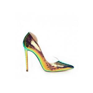 Pantofi stiletto piele naturala Cameleon Leila imagine