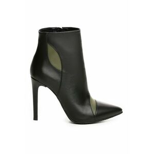 Botine dama Piele Naturala Negru Chloe imagine