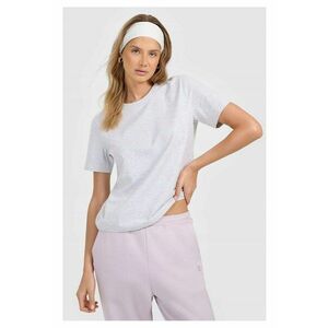 Tricou dama - gri deschis - bumbac imagine