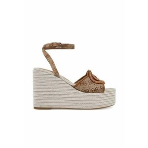 Sandale dama BEIBR FLJTEE FAL04 - tesatura - culoare maro/ bej imagine