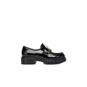 Mocasini dama - piele naturala - negru - EO-ENNA-02 imagine