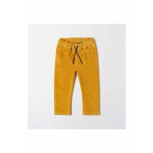 Pantaloni din raiat pentru baieti - 0.7168 - Galben imagine