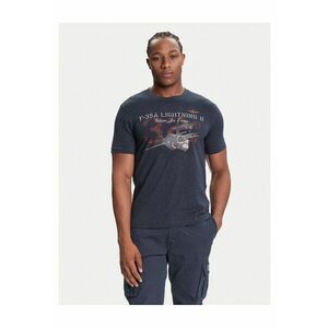 Tricou barbat - bleumarin - bumbac imagine