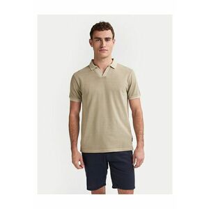 Tricou barbati bej - bumbac imagine