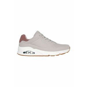 Pantofi sport cu insertii de piele intoarsa Uno-Suited On Air - Maro taupe deschis imagine