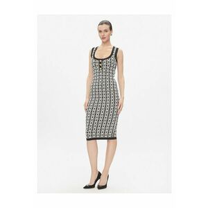 Rochie tricotata de dama negru imagine