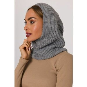 Cagula balaclava gri - material elastic - croiala mulata imagine