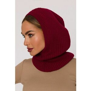 Cagula balaclava ajustabila - culoare maro - material moale - croiala mulata imagine