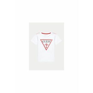 Tricou regular fit cu decolteu rotund - Alb imagine