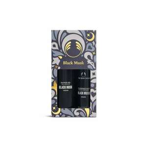 Set cadou Black Musk - gel de dus 250ml si spray pentru corp 100ml - unisex - normal imagine