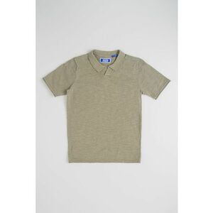 Tricou polo din bumbac organic - Verde sparanghel imagine