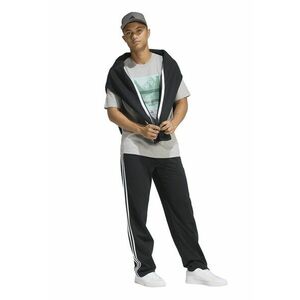 Tricou regular fit cu imprimeu grafic - Gri deschis/Verde deschis imagine