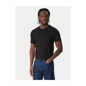 Tricou barbat negru - bumbac imagine