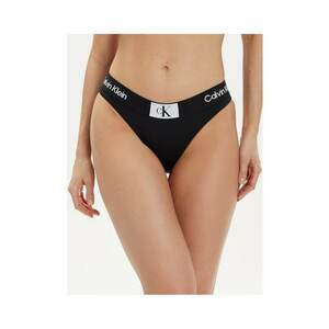 Slip de baie bikini dama negru - elastic - imagine