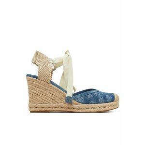 Espadrile dama - albastru - piele ecologica imagine