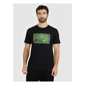 Tricou barbati bumbac superior - negru imagine