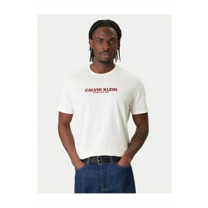 Tricou barbati alb - din bumbac 100% imagine
