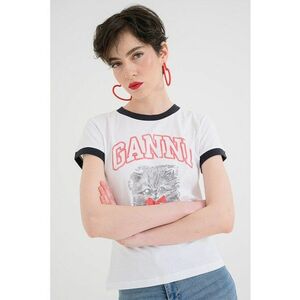 Tricou cu imprimeu logo - Rosu/Alb/Negru imagine