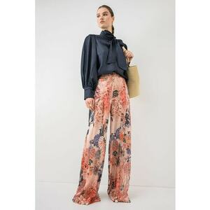 Bluza cu maneci bufante - Bleumarin imagine