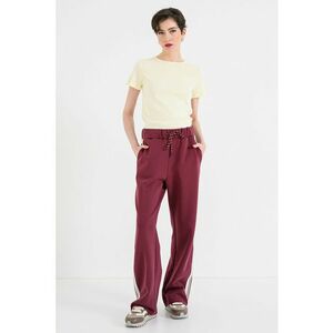 Tricou uni din bumbac - Galben pal imagine