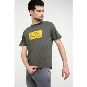 Tricou cu imprimeu logo Suen - Verde sparanghel imagine