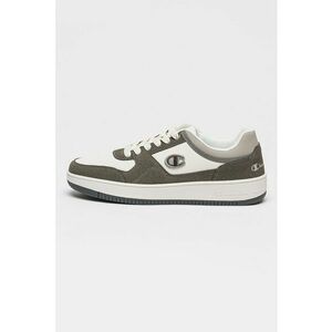 Pantofi sport NBC low-cut din piele ecologica - Alb/Gri imagine