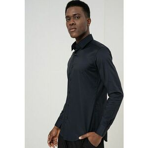 Camasa slim fit Hank - Negru imagine