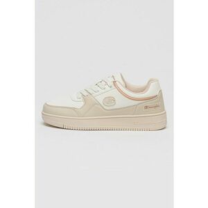 Pantofi sport NBC low-cut din piele ecologica - Alb/Grej imagine