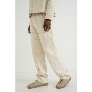 Blugi relaxed fit Carpenter - Crem imagine