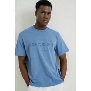 Tricou cu imprimeu logo - Albastru prafuit imagine