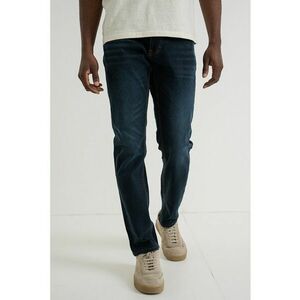 Blugi slim-fit cu design 5 buzunare Oregon - Albastru ultramarin imagine