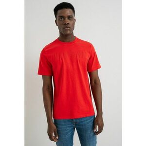 Tricou din bumbac cu imprimeu logo Austin - Rosu imagine