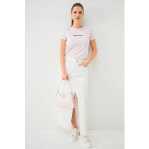 Tricou slim fit American Tradition - Roz pastel imagine
