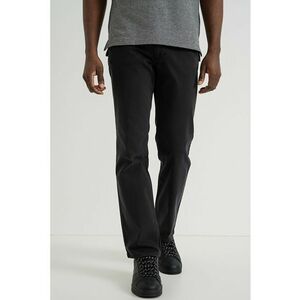 Pantaloni drepti Tramper - Negru stins imagine