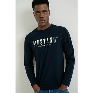 Bluza cu imprimeu logo Asheville - Alb/Albastru ultramarin imagine