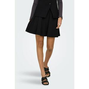 Fusta mini evazata - Negru imagine