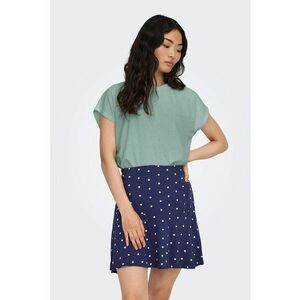 Tricou lejer cu decolteu la baza gatului - Verde pal imagine