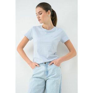 Tricou regular fit de bumbac Esogo - Albastru pastel imagine