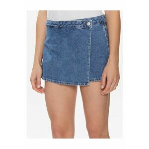Pantaloni scurti denim dama albastru - imagine
