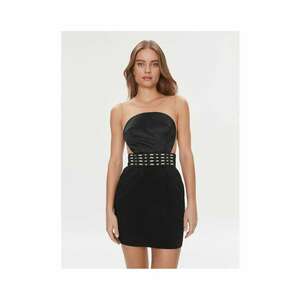 Rochie mini de cocktail dama negru imagine