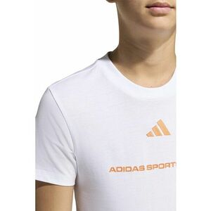 Tricou din bumbac cu decolteu la baza gatului imagine