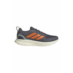 Pantofi Runfalcon 5 cu finisaj rezistent la apa - pentru alergare - Negru/Portocaliu/Gri cenusiu imagine