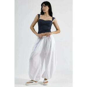 Pantaloni dama - alb - 100% poliester imagine